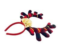 Fascia da Renna,Copricapo A Strisce | Fascia Con Renna Di Natale,Per Adulti Bambini Piccoli Donne Ragazze Inverno Festivo Halloween Festa Party Cosplay per Foto Abito