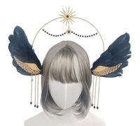 Fascia da sposa per le donne diademi corona cerchietto Halo-fascia femminile Bohemia copricapo festa di nozze copricapo
