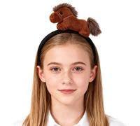 Fascia da Testa in Peluche a Forma di Animale Copricapo Per Festività Di | Fascia per Capodanno Per Feste Natale Halloween Spettacoli Interpretazione di Ruoli e Celebrazioni