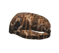 Fascia decorativa sportiva alla moda YYHWHJDE Little Rabbit in the wheat field Pattern Fasce per uomini e donne