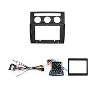 Fascia del pannello radio Audio Cruscotto Kit Pannello Lettore DVD Schermo Automobile Radio Fascia Cornice 10inch Per VW Per Touran 2004 2005 2006 2007 2008(FrameB Cable Canbus)
