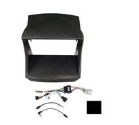 Fascia del pannello radio Per Per Fiesta Mk6 2009-2017 Fasce Per Autoradio Cornice 9 Pollici 16PIN Cablaggio Cavo Di Alimentazione Decodificatore Canbus(Frame Canbus 12-17)