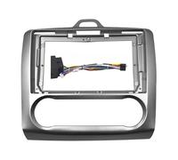 Fascia del pannello radio Per Per Focus 2 MK2 2004 2005 2006 2007 2008 2009 2010 2011 9" 2 Din Autoradio Facia Pannello Cruscotto Montaggio Cornice Bordo(Frame cord-AT)
