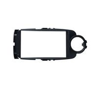 Fascia del pannello radio Per Toyota Per Yaris Per Vitz P130 2012-2017 Radio Fascias Telaio 9 Pollice Stereo Pannello Fascio Cablaggio Cavo Alimentazione Adattatore(Only Frame-4)