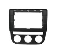 Fascia del pannello radio Per VW Per Sagitar Per Jetta Per Bora 2005-2018 Radio Fascia Cornice 10 Inch Stereo Pannello Imbrago Energia Cavo Adattatore Canbus(Frame-3)