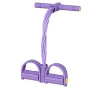 Fascia Di Resistenza A Pedale, Cavigliere Palestra Con 8 Tubi, Elastici Per Allenamento Con Maniglia, Attrezzo Per Addominali, Attrezzi Palestra Casa, Elastici Fitness, Fascia Elastica Da Yoga