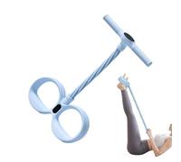 Fascia di resistenza a pedale con impugnatura - Estrattore per caviglia a pedale digitale per allenamento completo del corpo | Per la vita Abs braccio gamba dimagrante pancia stretching muscolo