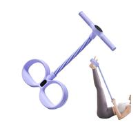 Fascia Di Resistenza A Pedale Per Piede,6 Tubi Attrezzatura per Allenamento Total Body - Corda Per Sit Up E Trazioni - per Dimagrimento e Tonificazione di Addominali Gambe e Stretching