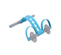 Fascia di resistenza a pedale trattata, di stretching portatile, accessorio multifunzionale a pedale resistente, per esercizio gambe braccio, addominali, vita corpo pieno, donne yoga palestra
