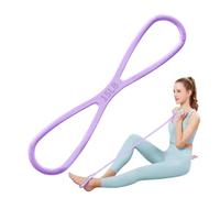 Fascia di resistenza, cinturino in silicone, 50 x 10 x 0,9 cm, cinghia elastica per esercizi di resistenza, per braccia, gambe, petto, spalle, schiena, caviglia, casa, palestra, fitness, uomini e