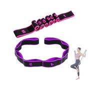 Fascia di resistenza ergonomica a 8 sezioni, per danza, stretching, esercizi, con numero, facile da usare, sezioni di resistenza