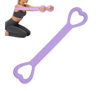 Fascia di resistenza ergonomica a forma di otto forma, con elevata | Allenamento delle braccia per allenamenti con fascia elastica per yoga, palestra, ufficio, in viaggio, a casa e