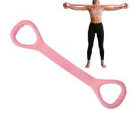Fascia di resistenza Figura 8 - Barella elastica in silicone antiscivolo da 20 libbre, Fasce di resistenza per le braccia per donne, Esercizi per l'allenamento della a corpo libero | Garage per