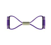 Fascia di resistenza Figura 8 Tubo di Allenamento Stretch Fitness Band Braccia Pull Up Per Esercitare Braccia Petto Spalle Trainer