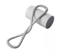 Fascia di resistenza in silicone a 8 forme per una efficace mobilità della schiena, spalle e flessibilità della vita, strumento leggero portatile per fitness (grigio-15,9 kg)