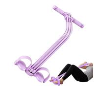 Fascia di Resistenza per Pedale - Corda Elastica Per Stretching Tensione A Sei Tubi,Espansore per bodybuilding,Per casa, palestra, yoga, indoor, outdoor, allenamento, stretching, gambe, braccia, addo