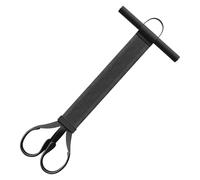 Fascia di resistenza per pedale, fascia di resistenza alla caviglia, attrezzatura per allenamento addominale, attrezzatura per allenamento addominale, 54,4 kg, elastica con manici, per allenamento