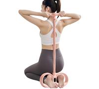 Fascia di resistenza per pedali, 6 tubi elastici con manici, per allenare i piedi e le mani, per allenare tutto il corpo, yoga, pilates, stretching, allenamento dimagrante, palestra a casa