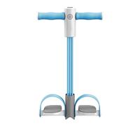 Fascia di resistenza per pedali, fascia di resistenza per pedali, 6 tubi, corda di resistenza per sit-up, fitness con contatore digitale, corda elastica per allenamento addominale per fitness, perdita
