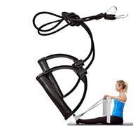 Fascia Di Resistenza Per Stepper - Corda Da Trazione Ergonomica Con Maniglie | Banda Elastica A Pedale In Sit Up | Allenamenti A Casa Donne Uomini, Esercizi Addominali Vita E Gambe