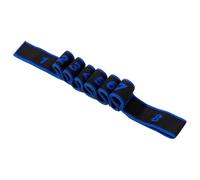 Fascia di resistenza per yoga, con 8 anelli numerati, con seta in lattice, 90 cm, per allenamento, danza, pilates, fisioterapia e stretching