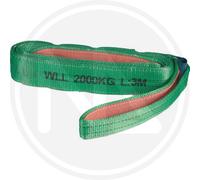 FASCIA DI SOLLEVAMENTO 2000 KG. VERDE MAURER PLUS VARIE MISURE CERTIFICATO CE