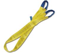 Fascia di sollevamento Braca con asole WD90 3 Ton gialla L= 5,0 metri COBRA