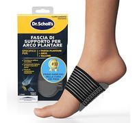 Fascia di Supporto per Arco Plantare Dr. Dr. Scholl's's - Sollievo Immediato, Confortevole Durante il Giorno e la Notte, Compressione Traspirante, Sostegno per Fascia Plantare, Tallone e Arco Plantare