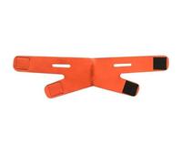 Fascia dimagrante anti rughe per viso, linea a V, per guance, mento, collo, massaggiante, rilassante, maschera per la cura della pelle, strumento di bellezza (arancione)