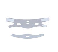 Fascia Doppio Mento Donna Lifting del viso con il sonno, modellatore a V, lifting snellente, fascia dimagrante, massaggio(Gray)