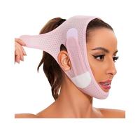 Fascia Doppio Mento Donna Maschera V-Line for dormire, maschera modellante for il viso, nastro for esercizi di sollevamento della mascella for donne