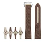 Fascia d'oro di silicone in gomma cinghia di orologio da 20 mm per omega x giunto di scambiata Moonswatch Celestial Sports Curved Watches Band