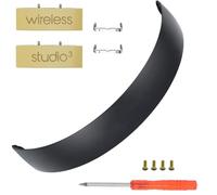 Fascia e cerniere Beat Studio 3 come la fascia ad arco OEM + kit di riparazione per cerniere compatibili con cuffie Beats Studio3/A1914, Studio 2 cablato/wireless (B0500/B0501), Studio Pro/A2924