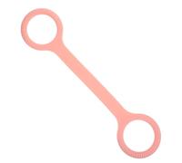 Fascia Elastica a Figura 8 in Silicone Rosa per Allenamento Donna | Compatta e Portatile, per Casa e Addominali, Struttura Leggera ad Alta Elasticità