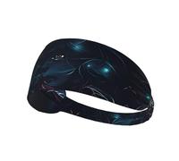 Fascia elastica Aldult per esercizi per uomini e donne traspirante atletica per corsa, allenamento con stampe The Girl in The Dream