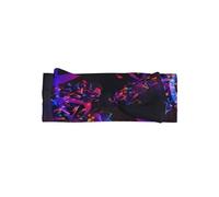 Fascia elastica con fiocco colorato con note musicali della galassia per neonati - Fascia per capelli da principessa angelo, regalo perfetto per la luna piena per bambine