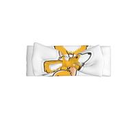 Fascia elastica con fiocco per neonato a forma di sedere di corgi - Fascia per capelli da principessa angelo, regalo perfetto per la luna piena per bambine