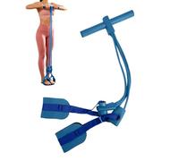 Fascia Elastica con Maniglie Attrezzatura Fitness Multifunzione Uomo e | Banda Elastica con Pedale e Maniglia Per Casa Palestra Ufficio Dormitorio Viaggio Allenamento Fisico Total Body