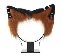 Fascia elastica con orecchie di gatto per carnevali, feste, appassionati di film, cosplay, anime, unisex, fascia per orecchie da gatto, per trucco e orecchie da gatto, per lavare il viso