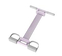 Fascia Elastica con Pedana e Maniglie | Banda di Resistenza Regolabile e Multifunzione con Maniglie | Attrezzatura Fitness per Casa,per Allenamento in Palestra e Stretching Addome