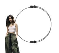Fascia elastica crop tuck - Strumento per ritaglio | Confortevole leggero flessibile elastico croptuck regolabile per trasformare lo stile dei tuoi top, grigio, M