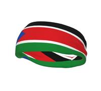 Fascia elastica da basket, bandiera del Sud Sudan, unisex, sportiva, corsa, ciclismo, yoga, fitness, assorbe il sudore,