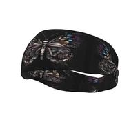 Fascia elastica da basket, scienza farfalla, fascia sportiva unisex, per sport, corsa, ciclismo, yoga, fitness, assorbe il sudore,