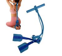 Fascia Elastica di Resistenza a Pedale Antiscivolo uomo e donna allenamento | Maniglie per Fasce Elastiche Piedi Per Casa Palestra Ufficio Dormitorio Viaggio Allenamento Fisico Total Bod