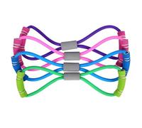 Fascia Elastica di Resistenza Piatta per Allenamento, Lattice Porpora | Allenamento, Pilates e Terapia, Leggera e Robusta, Adatta a Esercizi per Gambe e Stretching