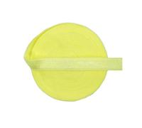 Fascia elastica in raso e spandex da 10 mm per fascia per capelli, spalline per reggiseno, rifiniture per lingerie,Limone,5 iarde