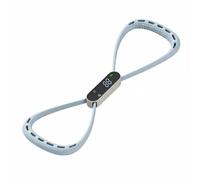 Fascia Elastica in Silicone Banda Postura Resistenza Corda Stretching Elastica con Contatore LED Dettagliato Impugnature Cave Antiscivolo Materiale PP, color to 3