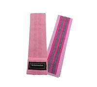 Fascia elastica in tessuto 1 pz Yoga Stretch Band Resistance Hip Strength Training Stretching Tensione Hoop(Pink)