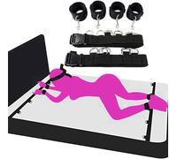 Fascia elastica leggera e lineare per yoga - Set sportivo con cinghia in nylon nera