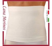 Fascia Elastica Lombare Schiena Termica LANA MERINOS Pancera Uomo Donna Panciera